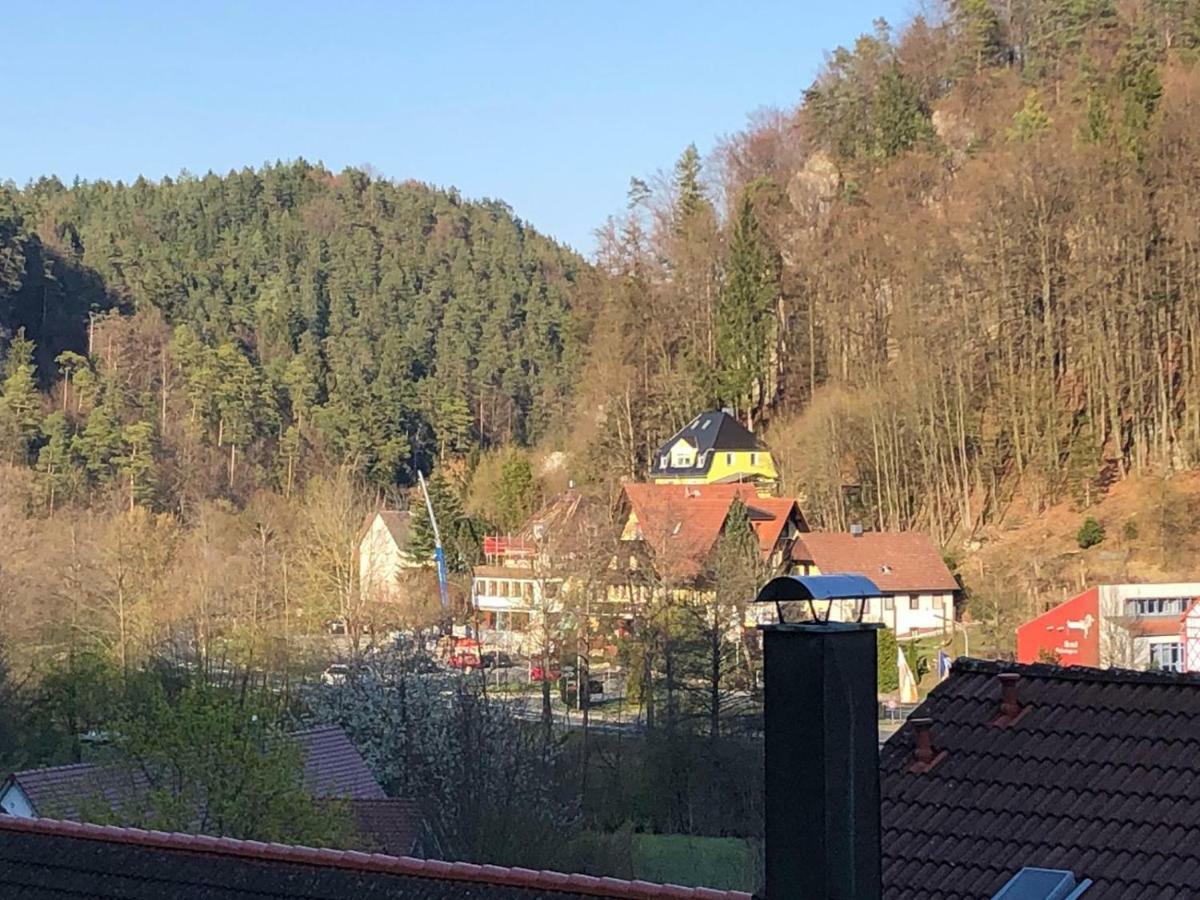 Hotel Landgasthof Frankenstern Goessweinstein Eksteriør billede